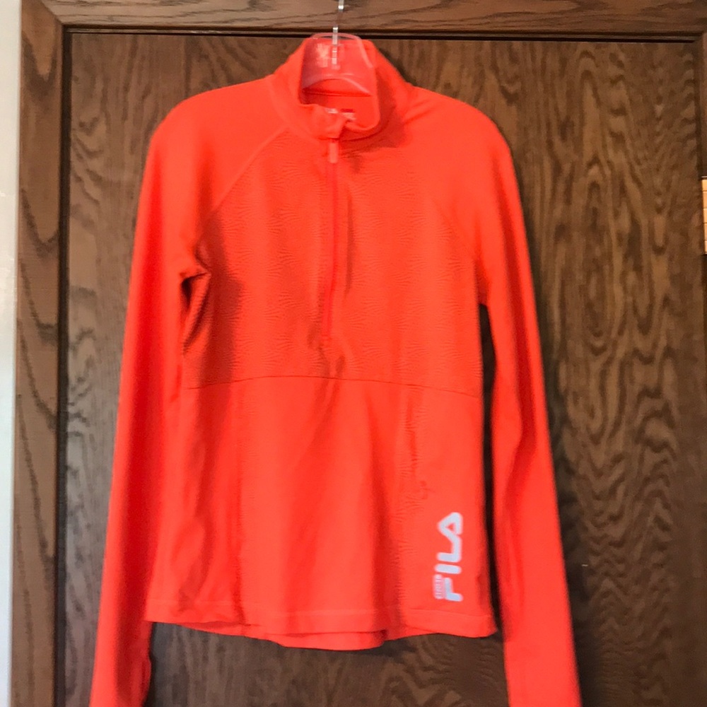 Fila Running Jacket Sz Sm, 3/4 zip